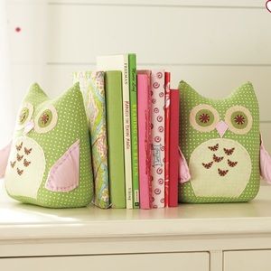 Pottery Barn Owl Bookends for nursery